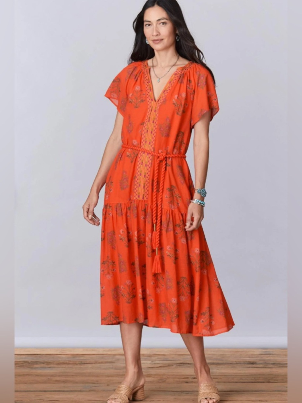 NWT from the Now Shuttered Sundance- - Solstice Beauty Dress. Medium. Charming!
